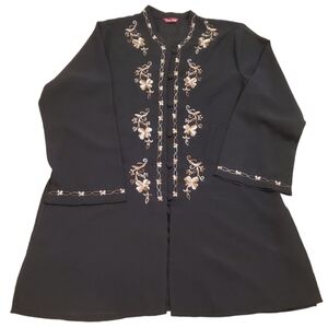 Women's Loose Emboirdered Bikini Cover Up Swimwear